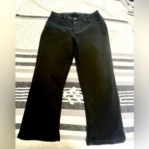 Black Judy Blue mid rise skinny fit capri jeans - Size 5/27